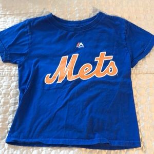 New York Mets T-shirt Youth 5/6 - Cespedes 52
